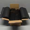 ROJASOP Shoe Rack Organizer, 8-Tier Metal Shoe Rack for Closet Entryway Garage, 26-32 Pairs Tall Shoe Boot Storage Shelf with 15 Hooks, Stackable Large Shoe Stand (Black)