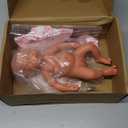 Reborn Baby Dolls Silicone Full Body 12in Weighted Real Life Closed-Eyes Girl Dolls Lifelike Newborn Baby Soft Body Flexible Limbs Not Vinyl (Yuanyuan-wheaten Color)