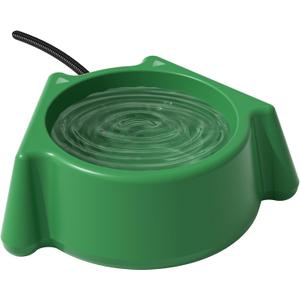 Heated Water Bowl for Outdoor Dogs Cats, Anti-Freezing Heated Dog Bowl, 77F-95F Temp Control Heated Pet Bowl,BPA-Free Thickened Plastic, 70in Chew-Resistant Cord, with Position Indicator Lights (Green)