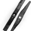 Replacement 72511-VE1-020 & 72531-VE2-020 21" Blade Kit Compatible With Hon da HRB215 HRB216 HRB217 HRM215 HRR216 HRS216 HRT216 Lawn Mower, Mower Blade Set Replace 72511-VE1-010 72531-VE2-010 (2 pack)