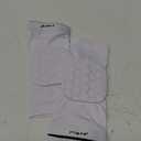 HiRui Elbow Pads for Teenagers Men and Women - Basketball Baseball Elbow Brace for Collision Avoidance and Support (Small, White)