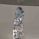 Wesiti Metal Flower Wall Decor Vintage Spring Metal Flower Wrought Iron Scroll Sculpture 15.7''x3.7'' Farmhouse Leaves Wall Decor with Nails for Spring Living Room Bedroom Indoor Outdoor(Blue)