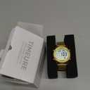 Women's Step Counter Pedometer Watch with Stainless Steel Bracelet, Stylish Design, No App, No Charging Needed for Step, Calorie, Distance, Alarm, Countdown Timer，TU-2401