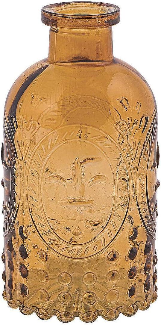 Colored Vase Yellow 4 Pack