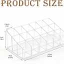 Essential Oil Holder,18 Slots Plastics Essential Oil Storage,for Bottles Perfumes and Nail Polish Shelf,Essential Oil Organizer,Makeup Storage Rack