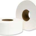 GEN 202 Jumbo JRT Bath Tissue, 2-Ply, White, 9 in Diameter, 12 Count (Pack of 1)