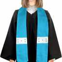 Class of 2026 National Flag Graduation Stole, Multicultural Study Abroad Proud Graduation Sash for College Graduates