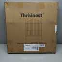 Thrivinest Decorative Garden Fence 24in (H) x20ft (L), 10 Pack No Dig Fence Animal Barrier for Dog, Arched Flower Bed Edging, Wire Border Panel Fencing for Yard Patio Outdoor Decor