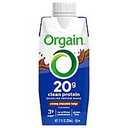 Orgain Organic Nutritional Vegan Protein Shake, Vanilla Bean - 16g Plant Based Protein, Meal Replacement, 21 Vitamins & Minerals, Fruits & Vegetables, Gluten Free, Non-GMO, 11 Fl Oz (Pack of 12) (EXP 06/03/26)