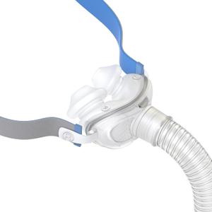 Replacement Nasal Pillows for AirFit P10 with Reinforced Tube Adjustable Strap CPAP Supplies Engineered for Secure Comfort - Small