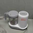 BEAR 2024 Baby Food Maker | One Step Baby Food Processor Steamer Puree Blender | Auto Cooking & Grinding | Baby Food Puree Maker with Self Cleans | Touch Screen Control, White