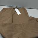 Kissonic Women's Fleece Jogger Sets 2 Pieces Sweatsuits Outfits Crop Top Hoodies Jogger Pants (Medium, Coffee)