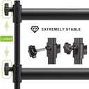 SELEWARE Height Adjustable Ballet Barre Freestanding Ballet Bar Heavy Duty Dance Bar Support Barre Movements Body Stretch Pull-ups, Sturdy Construction Never Fall Apart, Anti-Slip