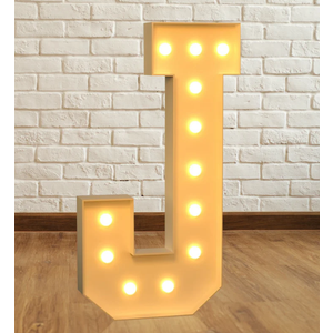 Imprsv Marquee Light Up Number,Marquee Numbers 4FT "JR"
