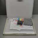 16-Inch Rechargeable Doodle Glow LED Note Board, 7-Color Light Modes, Neon Art Dry Erase Light Up Drawing Pad with Built-in Stand, Sketching Gift Toy for Kids/Girls/Teens, 5 Markers & Tracing Book (Pink)