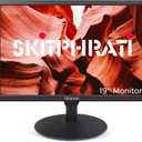 SKitphrati 19" HD 1440x900 PC Monitor, 60Hz 5ms LED Screen Computer Monitor with HDMI/VGA/AV/BNC/USB, Built-in Speakers, VESA Mount, for Laptop PC Desktop Office Home Use
