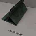 ALILANG Tablet Case for Samsung Galaxy Tab S2 9.7 inch (SM-T813/T815 /T819) with Stylus, Multiple Viewing Angles Premium PU Leather Stand Cover Galaxy Tab S2 9.7 Case-Green