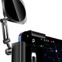 All-Metal Phone Holder for Tesla Model 3/Y and Cybertruck, Car Dash Phone Holder, Accessories Magsafe Car Mount Magnetic Phone Mount Strongest Magnet Power Compatible with Tesla Model Accessories