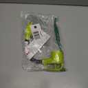 POWGRN RV 30 Amp to 110 Adapter 12 inch, Heavy Duty 10/3 Gauge RV Electrical Adapter, NEMA 5-15P Male to NEMA TT-30R Female, STW 10AWG 15A 125V 1875W, Black-Yellow, ETL Listed