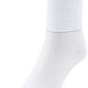 Silky Toes Womens Soft Rayon from Bamboo Socks | 3 Pairs Breathable Seamless Toe Crew Socks | Casual Dress Womans Socks (White) Size 9-11
