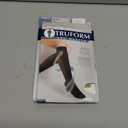 Truform Sheer Compression Stockings, 15-20 mmHg, Women's Knee High Length, 20 Denier, Beige, 3X-Large