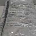 Dog Beds Crate Pad for Extra Large Dogs Fit Metal Crates,Ultra Soft Bed Washable & Anti-Slip Kennel Cozy Sleeping Mat,Gray 48inch