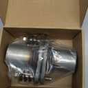 Exhaust Flange, Car Accessories,1.75" 2" 2.25" 2.5" Exhaust Flex Spring Flanges, Exhausts Flange Spring Joint with Bolt and Gasket, Automotive Replacement, Suitable for Cars Trucks SUVs (2")