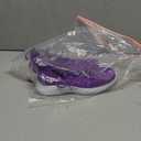 Feethit Womens Slip On Running Shoes Non Slip Walking Shoes Lightweight Gym Workout Shoes Breathable Fashion Sneakers (7, Purple)