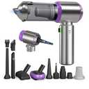 Car Vacuum Portable Cordless, 22000PA High Power handheld Vacuum Cleaner with Brushless Motor,11 in 1 Mini Hand Held Vacuum Cordless Rechargeable Air Duster/Blower/Pump for Car, Home, Pet, Office