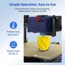 ANYCUBIC PLA 3D Printer Filament, 3D Printing PLA Filament 1.75mm Dimensional Accuracy +/- 0.02mm, 1KG Reusable Spool (2.2 lbs), Yellow