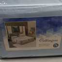 Cottingon 5 PC Split King Sheets Fits 16" Deep, Egyptian Cotton, Light Blue