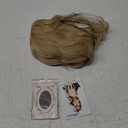 BARSDAR Long Wavy Blonde Wig With Bangs - 26 Inch Long Wavy Beige Blonde Wig with Bangs for Women - Thick Soft Synthetic Hair Replacement Wigs Natural Looking Daily Cosplay Party Halloween