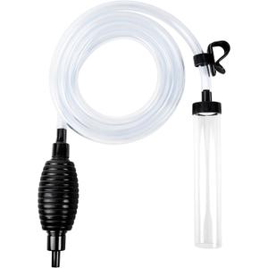 6ft Aquarium Gravel Vacuum Cleaner, Fish Tank Water Changer, Hand Pump Siphon (6FT-- "Upgraded Suction Ball")