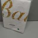 Mi Bautizo Backdrop First Holy Communion Baptism Christening Party Decorations Banner Blue Floral Glitter Gold Dot Newborn Baby Shower Photography Background Photo Booth Props (94X70 inch (8x6FT))