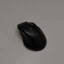 Ergonomic Wireless Mouse with USB Receiver for PC Computer, Laptop and Desktop, Ergo Mouse Vertical with Silent Clicks Long Battery Life, Up to 1600 DPI & 1 AA Battery Powered, Black