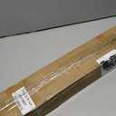 8 ft H x 2 in W Square Sign Post with 7/16" Dia Mounting Holes Galvanized Steel Metal Poles Outside Rust Resistant Industrial Perforated Tube for Street, Parking, Construction (Silver)