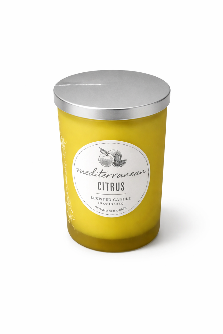 Mediterranean Citrus Scented Candle 19 oz