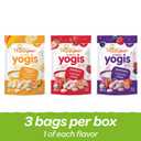 Happy Baby Organics Yogis Freeze-Dried Yogurt & Fruit Snacks, 3 Flavor Variety Pack, 1 Ounce (Pack of 3) (EXP 12/31/26)