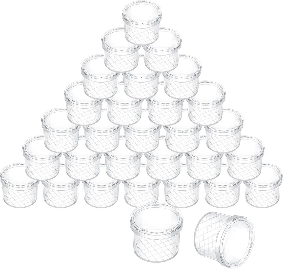 Thyle 60 Pieces Bug Viewer Bug Cage Catcher Magnifying Insect Box Bug Magnifier Container Bug Catcher Cage Nature Jar Bulk for Science Class Exploration Backyard Tools Outdoor