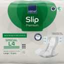 Abena Classic Design Adult Diapers, Slip Special Premium Incontinence Briefs, Heavy Absorbency, Level 4, Large, 12 Count