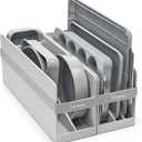 Caraway Nonstick Ceramic Bakeware Set (11 Pieces) - Baking Sheets, Assorted Baking Pans, Cooling Rack, & Storage - Aluminized Steel Body - Non Toxic, PTFE & PFOA Free - Gray