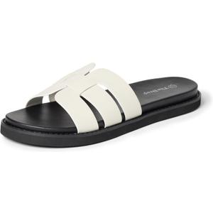 The Drop Women's Mila Slide (9, Cream/Black)