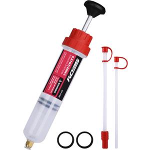 SEDY Fluid Extractor - 200cc Multi-Purpose Syringe, Oil Suction Pump, Manual Extraction and Filling Pump, Automotive Oil Syringe