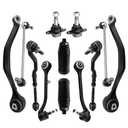 Ironants Front Suspension Control Arm Compatible With 2007 BMW X3 (Built Before 2007 Production Date), 2004 2005 2006 BMW X3 Ball Joint, Sway Bar Link Front, Inner & Outer Tie Rod End