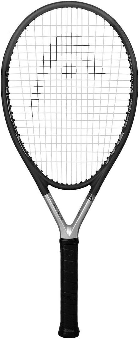 HEAD Ti S6 Tennis Racket Pre-Strung with Synthetic Gut 16G String 4 3/8 inches