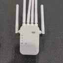 WiFi Extender Signal Booster, Dual-Band 1200Mbps, Coverage Up to 12,880 Sq. Ft, 5 Modes with Ethernet Ports, Ideal for Home, Office, Gaming & Streaming