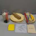 BakeEase Sourdough Starter Kit, 40oz Sourdough Jar, 2 Silicone Proofing Baskets, Thermometer, Feeding Tracker, Sourdough Recipe, Dutch Oven Sling, Scrapers, 18PCS Sourdough Bread Baking Supplies