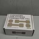 Adjustable Dumbbell Set2LB 3LB 4LB 5LB Light Hand Weights for Women One-Twist Weight Adjustment Non-Slip Curved Grip Handle Free Weights for Home Gym, Rehab, Pilates, Yoga, Strength Training (Ocean Blue)