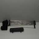 Black Expandable Roll Up Dish Drying Rack Up to 22.8''with 2 Storage Baskets,Over The Sink Kitchen Rolling up Dish Drainer Drying Rack , Foldable,Rollable,for Kitchen Dishes(Expandable Width Size)