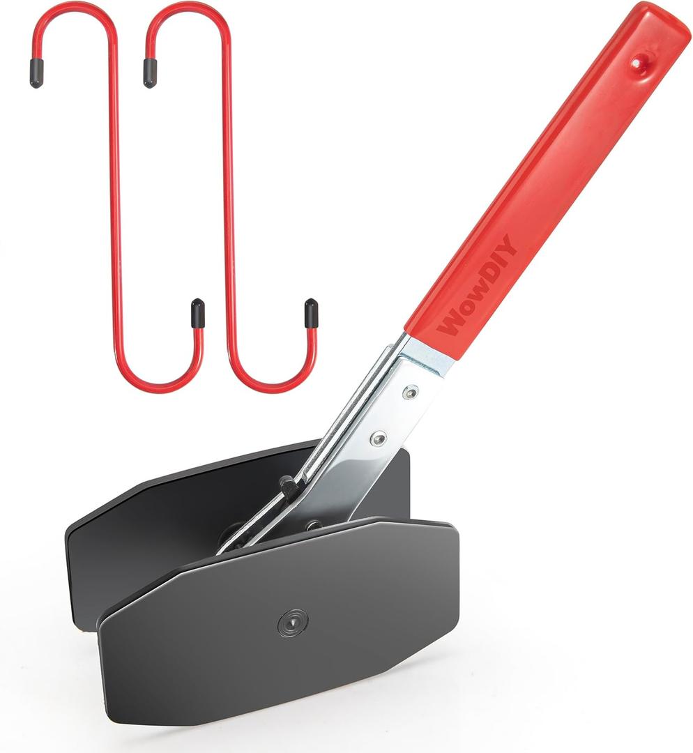 Brake Caliper Compression Tool Kit - Heavy-Duty Caliper Piston Press with 360Ratchet & Dual Brake Hooks for Car Disc Brake Repair